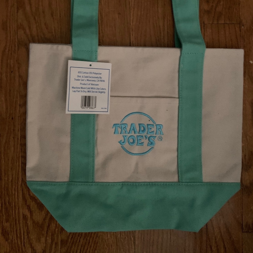 Trader Joe’s Pastel Tote bag new with tags